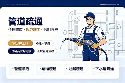 阜阳管道疏通